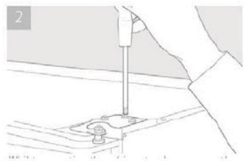 MOULINEX MSDD155WH - Inverser le sens d'ouverture des portes - 2