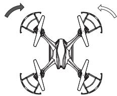 POLAROID DRONE FALCON + VR - Contrôles en vol - 4