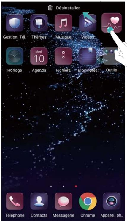 HUAWEI P10 PLUS - Supprimer des applications de l'écran d'accueil - 1