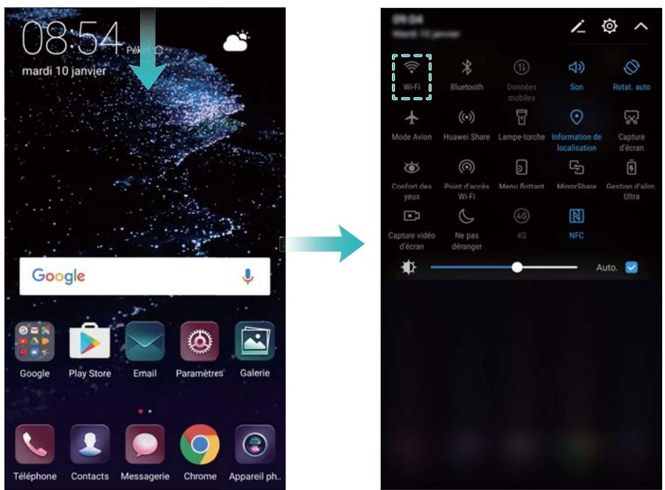HUAWEI P10 PLUS - Se connecter à un réseau Wi-Fi - 1