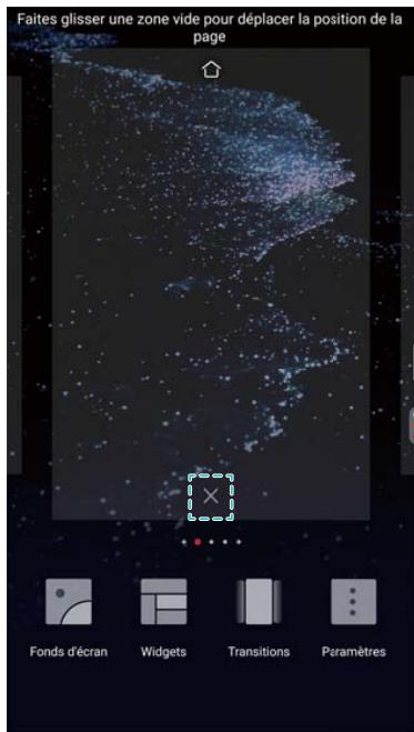 HUAWEI P10 PLUS - Supprimer des écrans d'accueil - 1