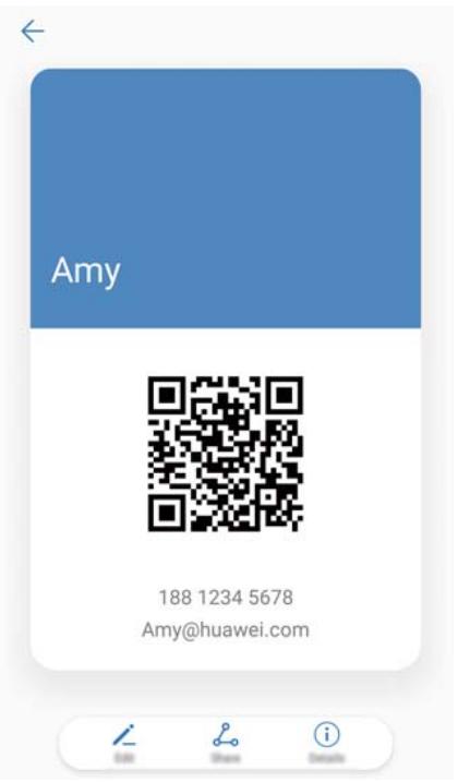 HUAWEI P10 PLUS - Créer une carte de visite - 1