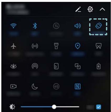 HUAWEI P10 PLUS - Configurer les paramètres de rotation de l'écran - 1