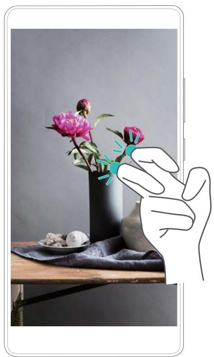HUAWEI P10 PLUS - Utiliser les gestes de phalange pour enregistrer - 1