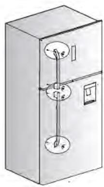 THOMSON THD545WH - Assemblage des poignées de portes - 1