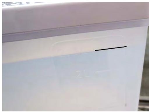 THOMSON THD545WH - Remplissage du réservoir d'eau - 1