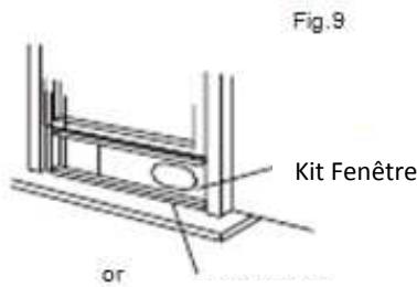 CLIMADIFF CLIMAI17E - Installation du KIT fenetre - 6