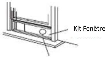 CLIMADIFF CLIMAI17E - Installation du KIT fenetre - 7