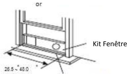 CLIMADIFF CLIMAI17E - Installation du KIT fenetre - 5