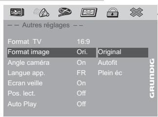 GRUNDIG GDP7700 - Réglage - 1