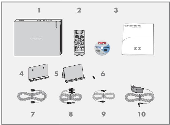 GRUNDIG GDP7700 - Contenu de la livraison - 1