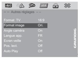 GRUNDIG GDP7700 - Le DVD offre le 4:3, le format TV est 16:9 - 1