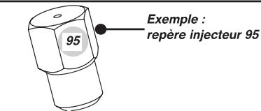 SAUTER STE 907F SABLE DORE - REPÉRAGE DES INJECTEURS - 1