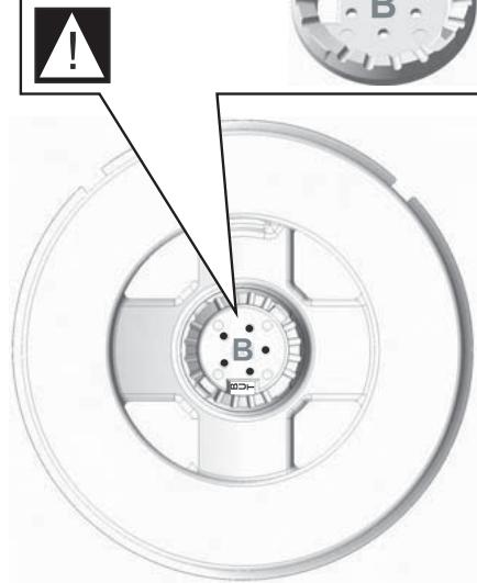 SAUTER STE 907F SABLE DORE - PARTICULARITIES DU BRULEUR TRIPLE COURONNE - 6