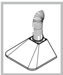 ARISTON HE 60 F WH BLANC - Version à évacuation extérieure - 1