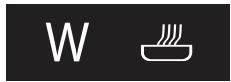 SMEG SF4309MX - Si une fonction micro-ondes est active : - 1