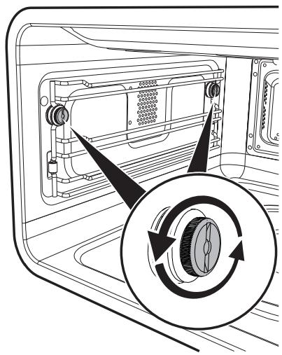 SMEG SF4309MX - Démontage des glissières de support pour grilles et lechefrites - 1
