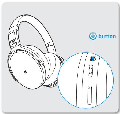 SENNHEISER HD4.50BTNC - Vue d'ensemble des touches - 1
