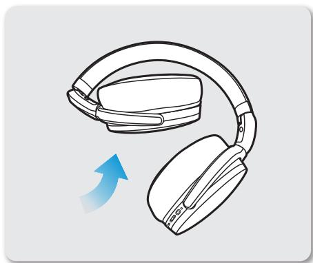 SENNHEISER HD4.50BTNC - Stockage et manipulation - 1