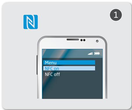 SENNHEISER HD4.50BTNC - Appairer le casque avec un apparéil Bluetooth en utilisant la fonction NFC - 1