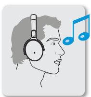 SENNHEISER HD4.50BTNC - Contrôler la lecture sociale - 2