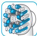 ORAL-B PRO6200 SMARTSERIES - La brossette Oral-B CrossAction - 1
