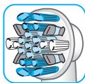 ORAL-B PRO6200 SMARTSERIES - La brossette Oral-B FlossAction - 1