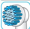 ORAL-B PRO6200 SMARTSERIES - La brossette Oral-B Sensitive - 1