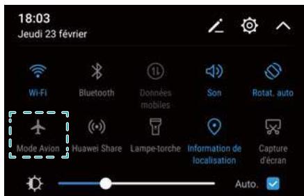HUAWEI P10 LITE + SMARTBAND - Mode avion - 1
