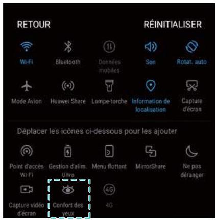 HUAWEI P10 LITE + SMARTBAND - Activer et désactiver le mode comport des yeux - 1