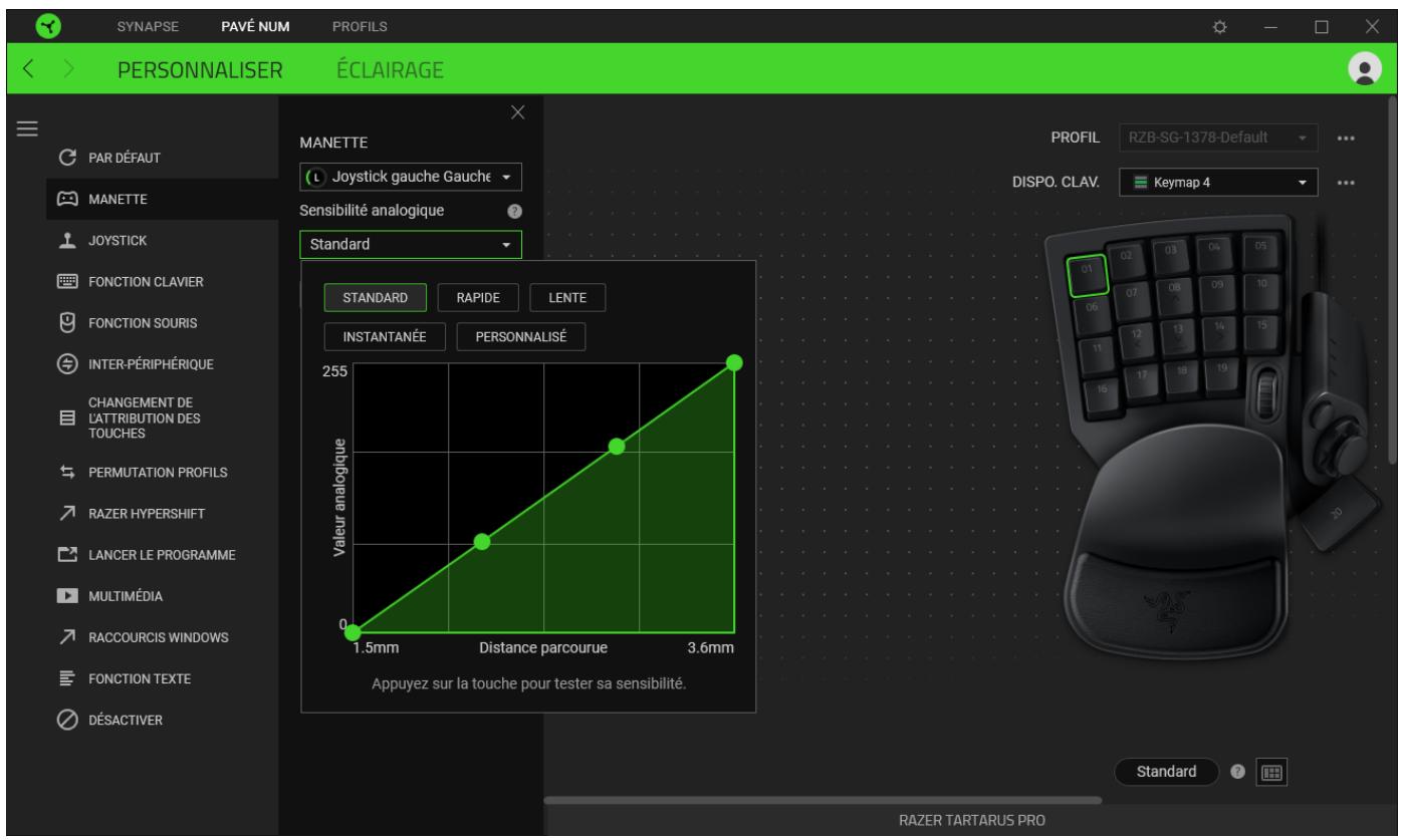 RAZER Tartarus Pro - Barrelatérale - 2