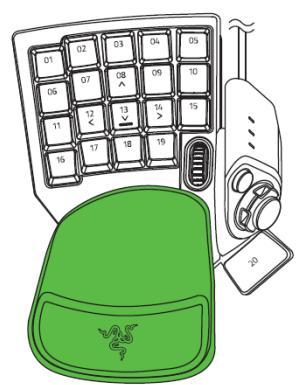 RAZER Tartarus Pro - AJUSTER LE REPOSE-MAIN - 2