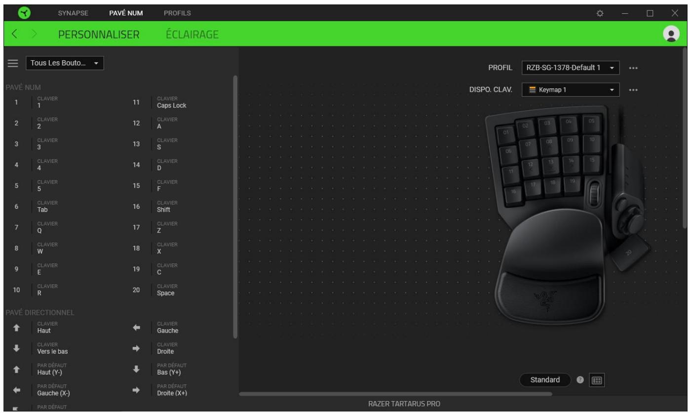 RAZER Tartarus Pro - Barrelatérale - 1