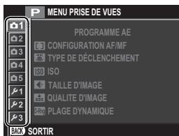 FUJIFILM RiT X-A5+15-45MM - Utilisation des menus - 3