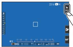 FUJIFILM RiT X-A5+15-45MM - Commandes tactiles pour la prise de vue - 1