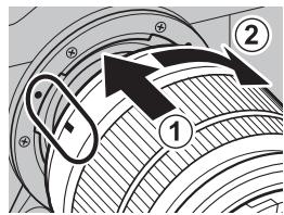 FUJIFILM RiT X-A5+15-45MM - Fixation d'un objectif - 1