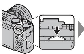 FUJIFILM RiT X-A5+15-45MM - Zoom avant sur le collmateur de mise au point - 1