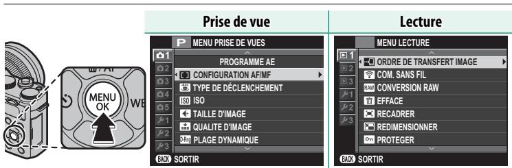 FUJIFILM RiT X-A5+15-45MM - Utilisation des menus - 1