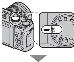 FUJIFILM RiT X-A5+15-45MM - AE avec priorité à la vitesse (S) - 1