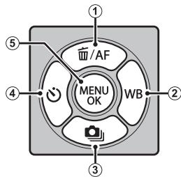 FUJIFILM RiT X-A5+15-45MM - Les touches de sélection - 1