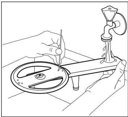 ELECTROLUX EES48400L - Apatinès purkštuvo alkūnès valymas - 2