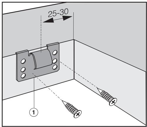 MIELE CS 1222-I - Plan de travail en bois - 1