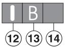 MIELE CS 1222-I - Eléments d'affichage - 1