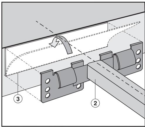 MIELE CS 1222-I - Montage des ressorts de blocage et des barrettes de - 3