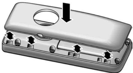 SIEMENS Gigaset iSL5 - Fermeture du couvercle de la batterie - 1