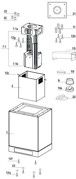 ROBLIN ICE CUBE 5042000INOX - ENTRETIEN - 3