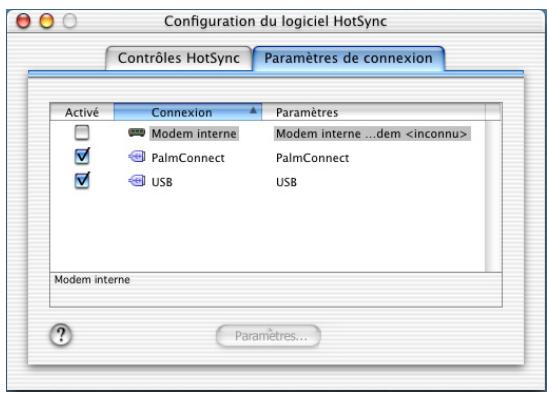 PALM Zire71 - Pour configurer HotSync Manager pour les communications par infrarouge sur un ordinateur de bureau sous Windows : - 2