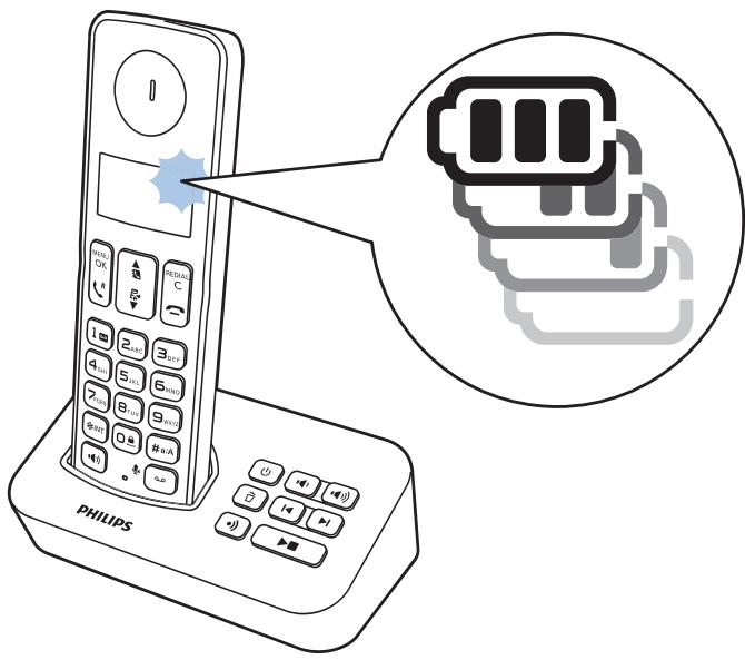 PHILIPS 02153B/FR - Charge du combiné - 1
