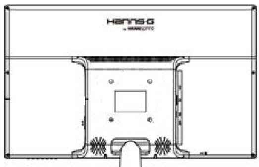 HANNSPREE HS245HPB - DEMONTER LA BASE DU SUPPORT - 1