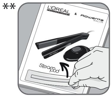 L OREAL PARIS STEAMPOD NEON - Si il n'y a plus d'eau : - 2